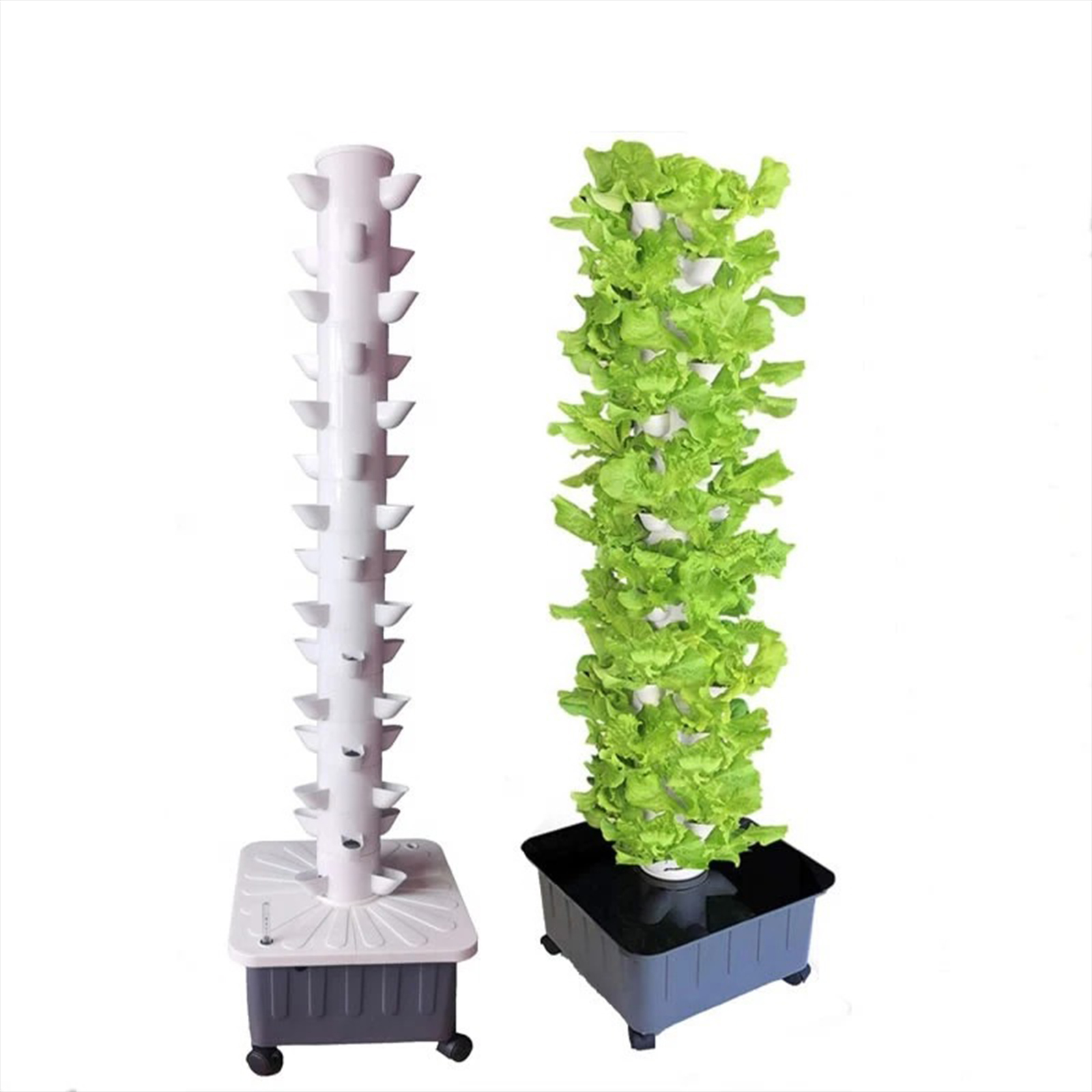 3/5 Hole Detachable PP Coloniz - đánh giá và giá Hydroponic Tower Planter